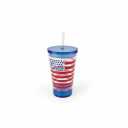 LUUM GLO&GO LED 18OZ TUMBLER Blue FRWRK