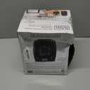 BLACK+DECKER Personal Ceramic Heater, Space Heater for Office Desk, Home Office & Personal Use Desk, 2 Heat & Fan Only Settings, Adjustable Thermostat, BHDC201, Black