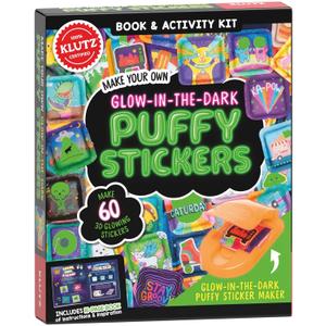 Klutz Make Your Own Glow-in-The-Dark Puffy Stickers
