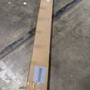 Floating Picture Ledge Shelves 24 Inch Solid Oak Wood Set of 2, Rustic Wall Storage Shelves with Lip, Kids Bookshelf, Photo & Picture Ledge Shelves for Bedroom, Living Room, Kitchen (White)