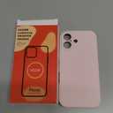 Vooii Compatible with iPhone 16 Case, Liquid Silicone Upgrade [Camera Protection] [Soft Anti-Scratch Microfiber Lining] Shockproof Phone Case for iPhone 16 6.1 inch - Chalk Pink