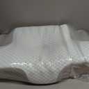 Cervical Pillow for Neck Pain Relief - Ergonomic Pillow for Sleeping Side Sleeper Pillow for Adults, Contour Neck Pillow Cooling Memory Foam Pillows, Orthopedic Bed Pillow for Back Stomach Sleepers (Blue + Grey)