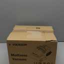 Mattress Vacuum Cleaner, 16Kpa Bed Vacuum Cleaner with 253.7nm UV-C Light, 145F Heat, HEPA Filter & Ultrasonic, Versatile Handheld Vacuums for Bed, Sofa, Couch, Crib(Corded, 600W) (White)