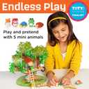 Creativity for Kids Build and Grow Tree House Craft Kit - Treehouse Playset Toy for Boys and Girls, Classic Toys for Kids (Ages 6+)