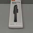 Selfie Stick Travel Tripod for Cell Phone with Remote Control and Phone Holder, Extendable Selfie Stick for iPhone, iPhone Tripod for Video Recording, 72 Inch, Black