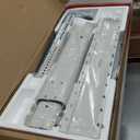 Universal Swivel TV Stand Table Top TV Mount Stand for 43 to 75 80 85 inch TVs, 8 Level Height Adjustable with Tilting, Heavy Duty Tempered Glass Base, Holds up 110lbs, MAX VESA 400x600mm, White