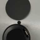 Vacuum Magnetic Phone Holder for Car,2800gf Strong Magnetic Phone Mount,360° Adjustable & Reinforced Suction Cup for Dashboard/Mirror,Car Phone Holder Compatible with iPhone Android （Matte Black）