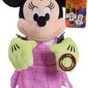 Just Play Disney Seasonal Zombie Minnie Mouse Halloween 13.5-inch Feature Plush, Music and Dancing, Kids Toys for Ages 3 Up