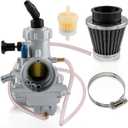 AUTOKAY Carburetor & Air Filter Fits for Polaris Trail Boss 250 1987-1999 2X4 4X4