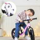 KRIDDO Toddler Balance Bike 2 Year Old, Age 24 Months to 5 Years Old, Early Learning Interactive Push Bicycle with Steady Balancing, Gift Bike for 2-5 Boys Girls, Purple