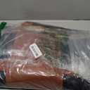 Geestock Garment Bag for Travel, Convertible Carry On Garment Duffle Bags for Women with Shoe Pouch & Detachable Shoulder Strap, Large PU Leather, 2 in 1 Hanging Suitcase Dress Suit Travel Bag, Black (Black and Brown)