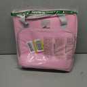 SKYDUE Zipper Binder 3 Inch D-Ring School Binder, Oxford Fabric School Organizer Holds 700+ Sheets, Fits 13.3" Laptop, Water-Resistant, Handle & Shoulder Strap, 14"x13"  School Supplies, Pink