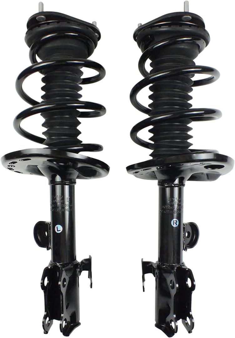 2PCS Front Struts Shocks Assembly w/Coil Spring Fit for 2006-2008 Toyota RAV4 2.4L L4, for 2009-2012 Toyota RAV4 2.5L L4 Front Shock Absorbers, Left & Right Replace 172275 172276