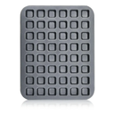 1 Pcs Mini Brownie Bites Pan Square Baking Pans 48-cavity Square Small Muffin Tin Nonstick with Dividers Small Heavy Duty Carbon Steel Cupcake Tool for Cheesecake Cake Party Supplies