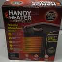 Handy Heater Instant Heat - Copper Infused Ceramic Technology Space Heater, 1200 Watts, Portable Heater for Office, Bedroom or Any Indoor Space, Adjustable Heat, Quiet & Cordless Personal Heater