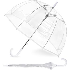 RONIARE Clear Bubble Umbrellas for Rain Large Windproof Dome Umbrella for Weddings,Prom, Graduation and Outdoor Events for Men and Women