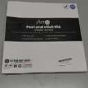 Art3d 10-Pack Heavy-Duty Peel and Stick Backsplash, 12x12 Inch Self-Adhesive Wall Tile Stick on Kitchen Countertop, Beige and White