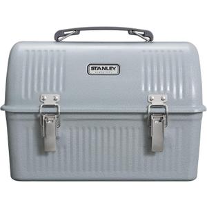 Stanley Classic Lunch Box 10 qt | Vintage Metal Lunchbox | Durable Meal Container with Handle and Latch | Stores Food, Drinks, Thermos, Water Bottle
