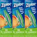 Ziploc Sandwich XL Bags (90Count)
