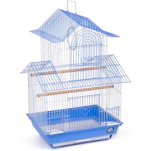 Prevue Hendryx SP1720-2 Shanghai Parakeet Cage, Blue and White