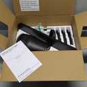 Ceiling Fans with Lights and Remote: 52 Inch Modern Black Ceiling Fan, Low Profile Flush Mount, Quiet Reversible DC Motor & 3CCT Dimmable LED for Bedroom Living Room Kitchen Indoor Outdoor