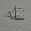 Rechargeable Wireless Gaming Mouse, Ergonomic RGB Computer Mouse with 2.4G Receiver, RGB Backlight, Adjustable DPI Up to 3600, 7 Buttons (Not Programmable) for Windows Vista Linux (White)