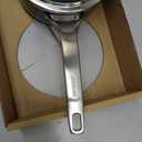 MSMK 1.5 Quart Saucepan with lid, Burnt also Non stick, Induction, Scratch-resistant, Small Cooking Pot