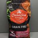 Chicken Soup for the Soul All Natural Premium Grain-Free All Life Stage Dry Dog Food, Real Meat First Ingredient, No By-Products, Added Taurine Supports Heart Health, Salmon, Pea & Sweet Potato, 22lb (25 Pound (Pack of 1)), Best Before 03/24/26