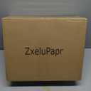 ZxeluPapr 50 Pack 9x6x2 Shipping Boxes, White Corrugated Cardboard Packaging Box for Small Business