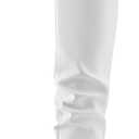 Shoe'N Tale Thigh High Boots for Women Over The Knee Stiletto Heel Pointed Toe Long Sexy Boots (7, White)