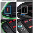 Carrying Case For Switch 2 (2025), All-In-One Protective Shell Design, Slim Portable Hard-Shell Travel Bag, 12 Game Card Slots & Mesh Pocket, Fits Console & Accessories