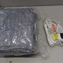 Homemate Electric Heated Blanket Twin - 62"x84" Heating Bed Blankets Throw with 10 Heating Levels 8 Hours Auto Off Fast Heating Over-Heated Protection Ultra Soft Warm Flannel ETL Certified Grey