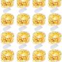 MUMUXI Battery Operated LED Fairy Lights, 16 Pack, 10ft Warm White, Waterproof, Energy Efficient, Indoor Outdoor Usage