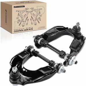 A-Premium 2 x Front Upper Control Arm, with Ball Joint & Bushing, Compatible with Toyota Pickup 1989-1995, T100 1993-1998, RWD Only