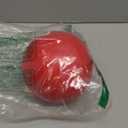 Jolly Pets Push-n-Play Ball Dog Toy, 6 Inches/Medium, Red (306 RD)
