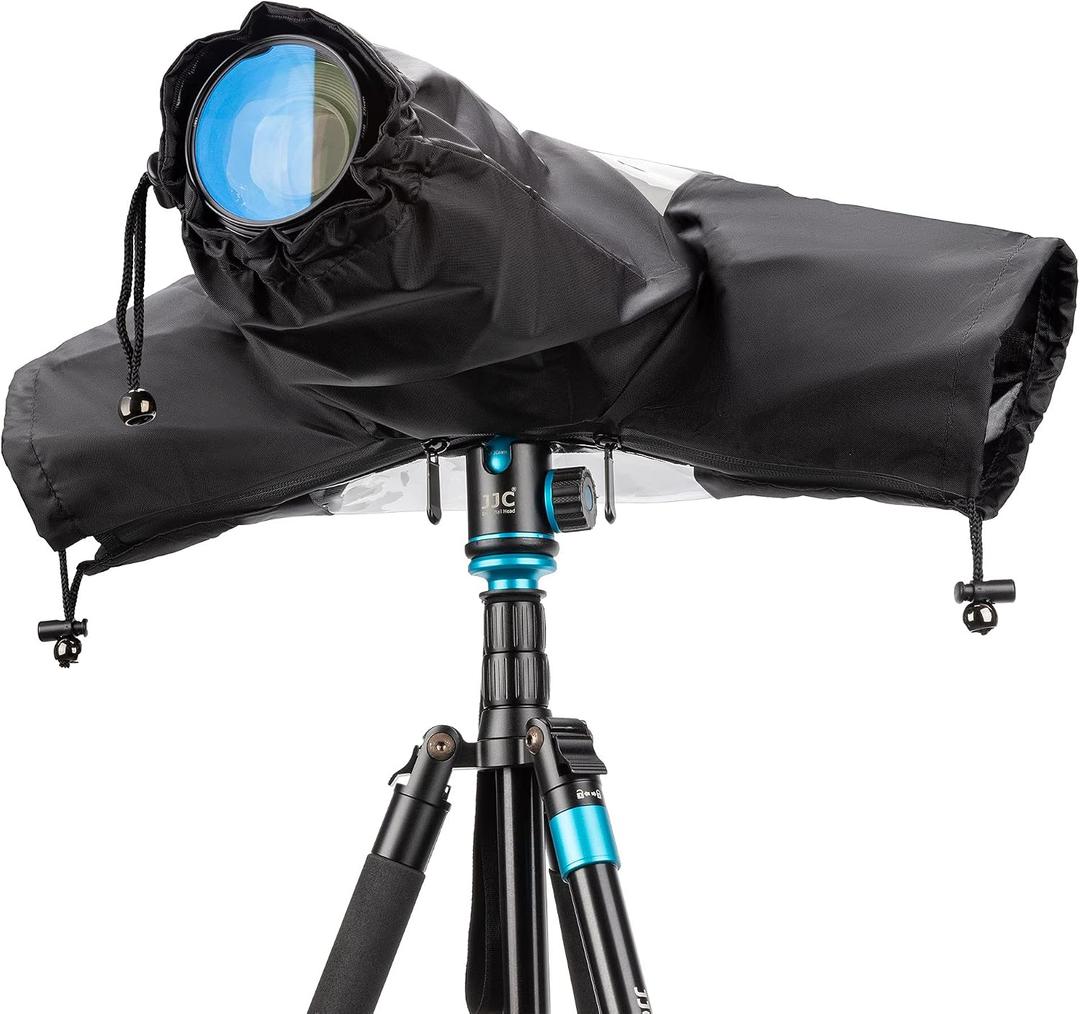 Professional Waterproof Camera Rain Cover for Canon for Nikon for Sony for Fujifilm and More DSLR Mirrorless Cameras with Lens, Camera Accessories for Photography