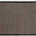 Artoid Mode Washable Non Skid Kitchen Rugs and Mats Doormat, Absorbent Door Mat Rugs for Kitchen Floor Front of Sink Hallway Black 17x47 Inch