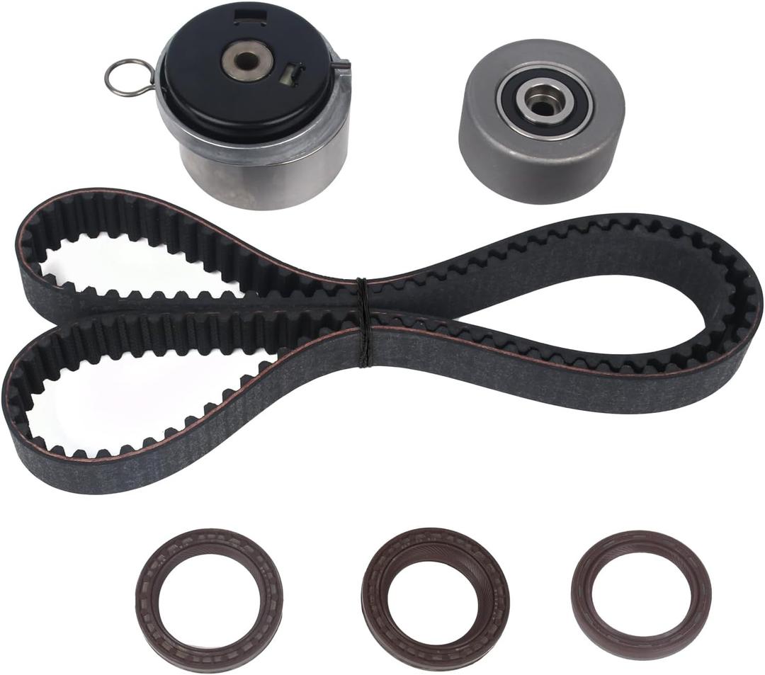 Autoround Timing Belt Kit Compatible with Chevy Cruze 2011-2015/ Cruze Limited 2016/ Sonic 2012-2018/ Aveo 2009-2011, Saturn Astra, Pontiac G3 1.6L 1.8L