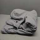 MOERDENG Women's Snow Ski Jacket Warm Winter Coat Waterproof Snowboarding Jacket with Zippered Pockets (Light Grey)