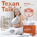 TEXAS LINEN CO. Egyptian Cotton Split King Sheet Set - Texan Talkin' Collection 600 Series 5 PC Sheets for Adjustable Bed (Burgundy), Extra Long Staple, Luxury Hotel Sheets, 16" Deep Pocket Bedsheet
