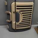 SportPet Designs Foldable Travel Cat Carrier - Front Door Plastic Collapsible Carrier, Gray and Tan, Medium (Pack of 1)