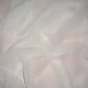 Puresilks White 100% Silk Chiffon Fabric 44 Inches