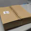 Goldenwarm Double Front Door Lock Set, Oil Rubbed Bronze Double Door Handle with Dummy, Double Front Door Hardware Set with Reversible Handle Lever