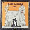 NIQUEA.D, Cats and Dogs 2026 Wall Calendar