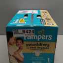 Pampers Swaddlers Diapers, Size 1 (8-14 lbs), 96 Count, Absorbent, Keeps Baby Dry and Comfortable, Skin Safe Disposable Baby Diaper 