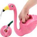Plant Watering Can Indoor Outdoor Pink Flamingo 0.4 Gallons