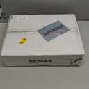 ZPECC White Bulk Flat Sheets Only King Size 6 Pack, Easy Sort Top Bed Sheet by Color-Coded Hem Threads, Soft Durable Brushed Microfiber Fabric Hotel Airb&bs Essentials for Hosts, 105"x102"