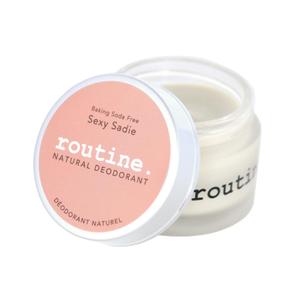 Routine. Natural and Aluminum Free Deodorant (2 Fluid Oz.) for Women and Men | SexySadie No Baking Soda | Ylang Ylang, Sweet Orange, Vanilla & Cinnamon (Cream Jar Formula)