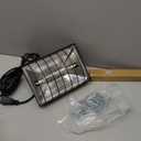 300W Heat Lamp for Chickens Brooder Heater 2PCS Chicken Coop Heater Upgraded 12000H Carbon Fiber Bulbs Adjustable 2 Mode Temp Safe Fire Proof Chicken Heating Plate UL-Certified for Poultry Duck Quail (Small(1 Frame + 2 Tubes))