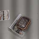 Inesore for AirPods Pro 3 Case 2025 with Lock, for Women Girly Floral Clear Case Compatible with Apple Airpods Pro 3rd Generation Cover, with Phone Stand,Keychain & Cleaner Kit - Leopard Print